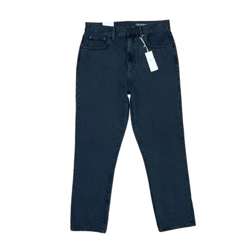 Outerknown Jeans Women's Size 28 Dark Navy Blue Hue Dune High‎ Rise Slim Fit NWT